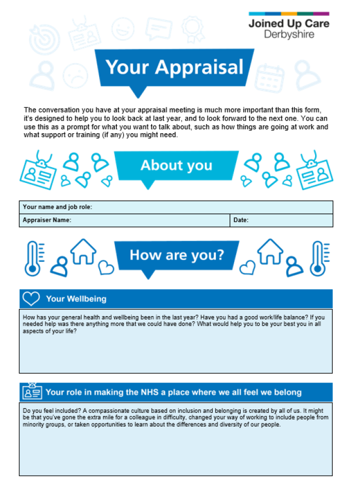 Joined Up Care Appraisal Document